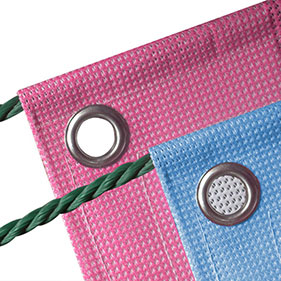 Mesh banner printing