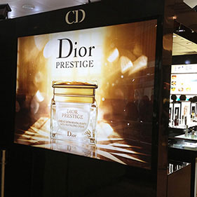 Outdoor PET backlit film