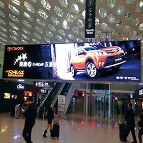 UV knife coated banner