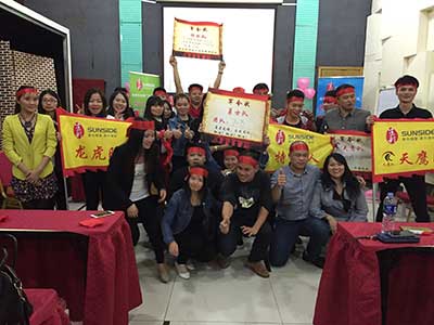 生彩噴繪2016年銷售啟動(dòng)會暨12月業(yè)績PK儀式