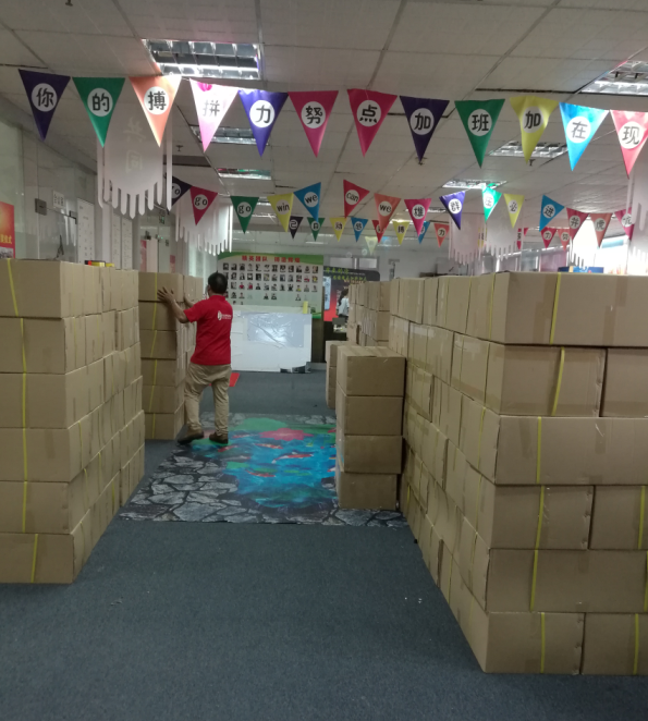 勁爆！！5000個易拉寶即將發貨海外！！！