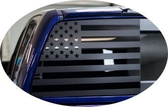 美國國旗刻字貼，汽車貼花批量訂單出貨！！！！