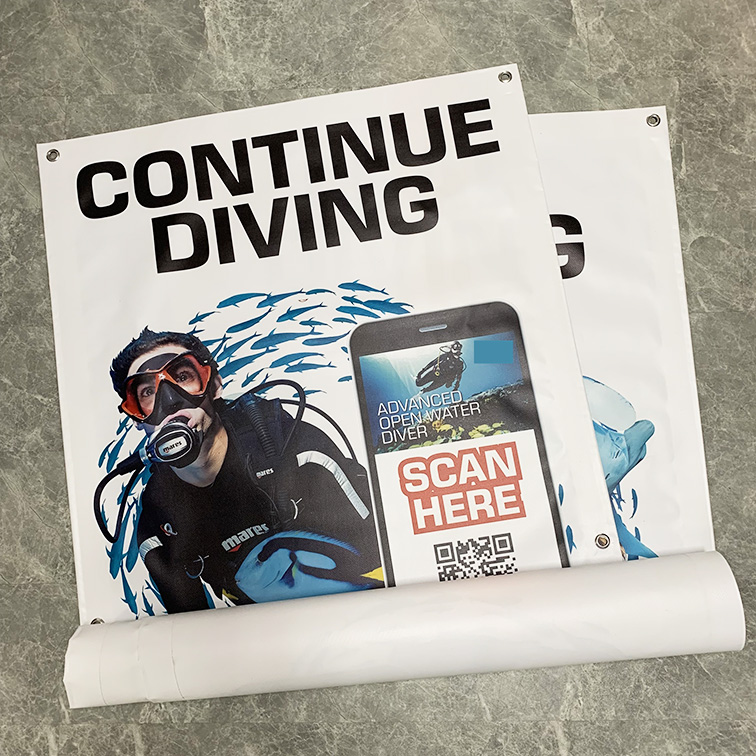 卓越品質，盡顯 510 克出口刀刮布廣告條幅風采