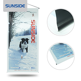 黑底燈布，室內(nèi)外使用的耐用噴繪畫布